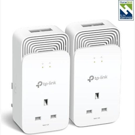 NET POWERLINE ADAPTER 2400MBPS/PG2400P KIT TP-LINK