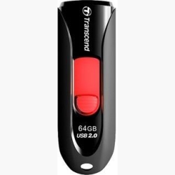 MEMORY DRIVE FLASH USB2 64GB/590 TS64GJF590K TRANSCEND