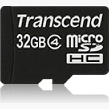 MEMORY MICRO SDHC 32GB/CLASS4 TS32GUSDC4 TRANSCEND