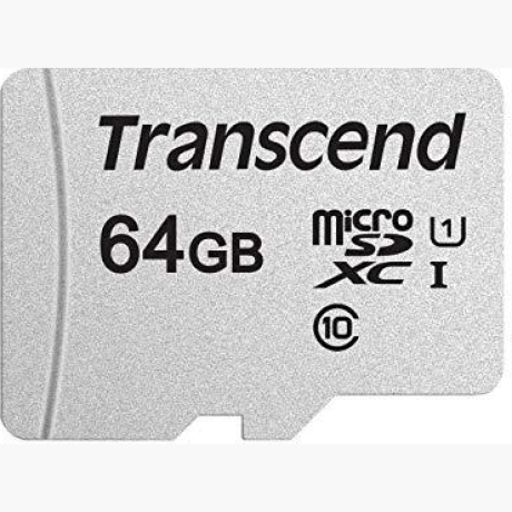 MEMORY MICRO SDXC 64GB/C10 TS64GUSD300S TRANSCEND