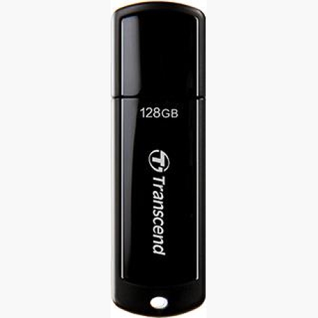 MEMORY DRIVE FLASH USB3 128GB/BLACK TS128GJF700 TRANSCEND
