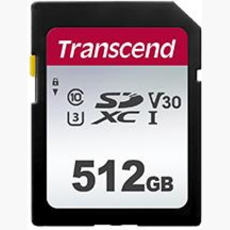 MEMORY SDXC 512GB/C10 TS512GSDC300S TRANSCEND