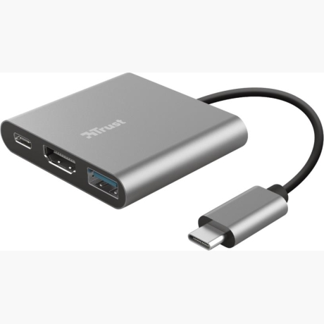 ADAPTER USB-C DALYX 3-IN-1/23772 TRUST
