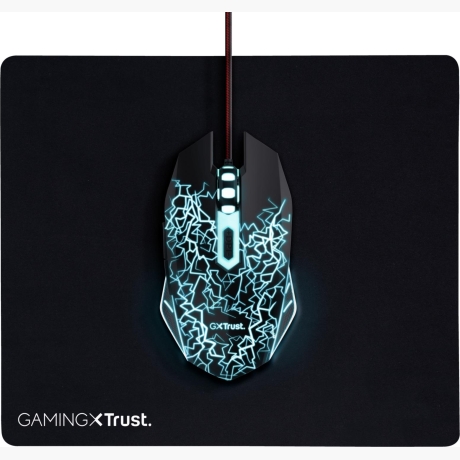 MOUSE USB OPTICAL GAMING/+MOUSE PAD 24752 TRUST