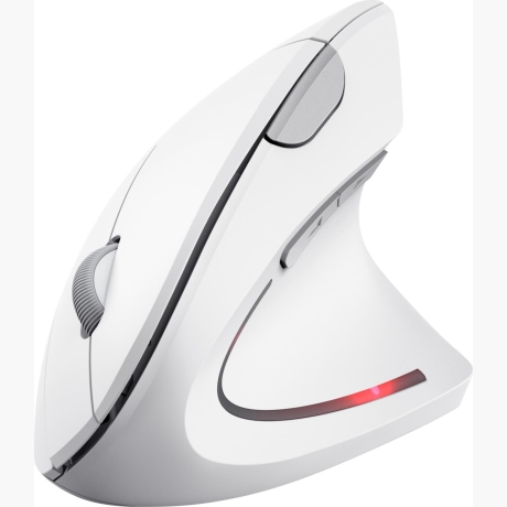 MOUSE USB OPTICAL WRL VERTO/ERGONOMIC WHITE 25132 TRUST