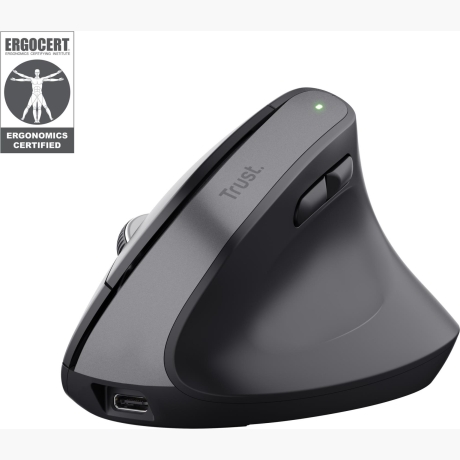 MOUSE USB OPTICAL WRL BAYO+/ERGONOMIC BLK 25146 TRUST