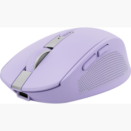 MOUSE USB OPTICAL WRL OZAA/PURPLE 25384 TRUST