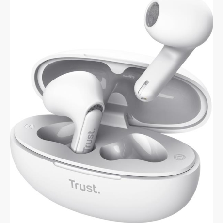 HEADSET EARPHONES YAVI BT ENC/WHITE 25173 TRUST