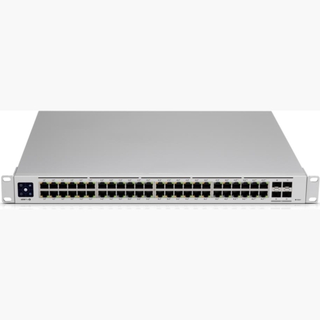 Switch|UBIQUITI|USW-PRO-48-POE|Type L3|Rack|48x10Base-T / 100Base-TX / 1000Base-T|4xSFP|PoE+ ports 48|600 Watts|USW-PRO-48-POE