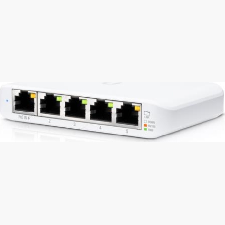 Switch|UBIQUITI|USW-Flex-Mini|5x10Base-T / 100Base-TX / 1000Base-T|1xRJ45|1|PoE ports 1|USW-FLEX-MINI
