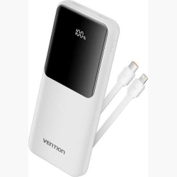POWER BANK USB 10000MAH 22.5W/WHITE FHOW0 VENTION
