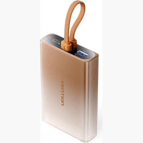 POWER BANK USB 10000MAH 22.5W/GOLD FHZJ0 VENTION