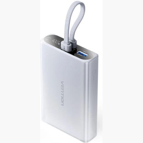 POWER BANK USB 10000MAH 22.5W/GRAY FHZM0 VENTION