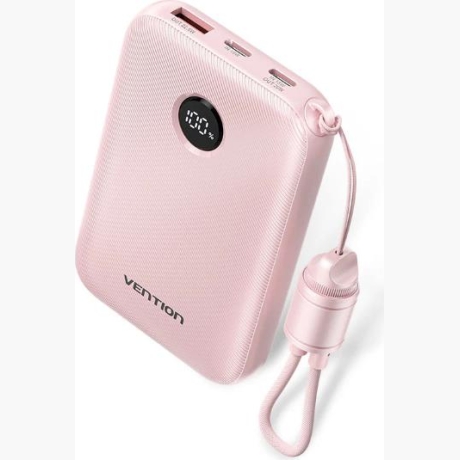 POWER BANK USB 10000MAH 22.5W/PINK FKAP0-C VENTION