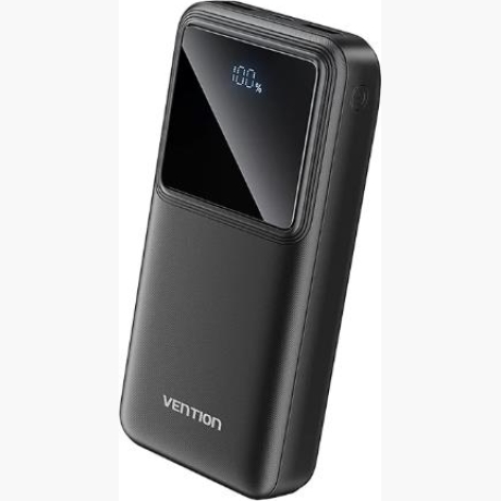 POWER BANK USB 20000MAH 22.5W/BLACK FHLB0 VENTION