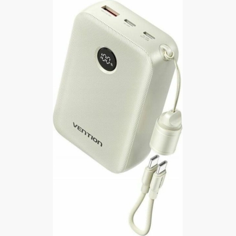 POWER BANK USB 20000MAH 22.5W/BEIGE FKBN0-C VENTION