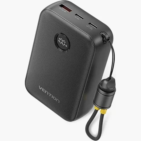 POWER BANK USB 20000MAH 22.5W/BLACK FKBB0-C VENTION