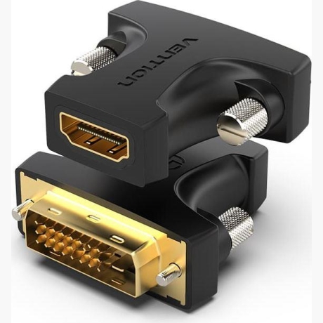 I/O ADAPTER HDMI TO DVI/BLACK AILB0 VENTION