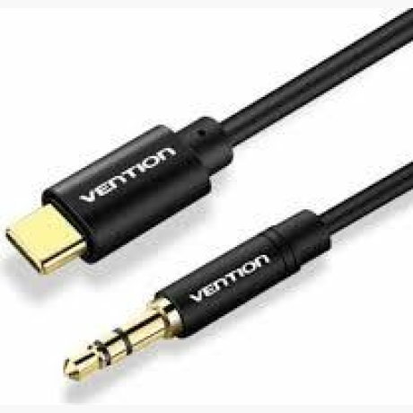 CABLE AUDIO 3.5MM TO USB-C/1.5M BLACK BGABG VENTION