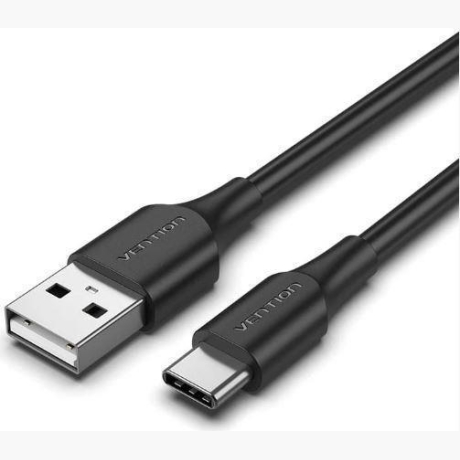 CABLE USB-C TO USB2.0/0.25M BLACK CTHBC VENTION