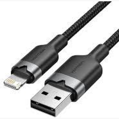 CABLE USB2.0 TO LIGHTNING/1M BLACK LANBF VENTION