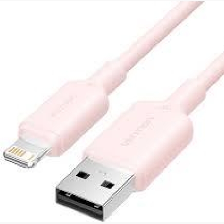 CABLE USB2.0 TO LIGHTNING/1M PINK LAMPF VENTION