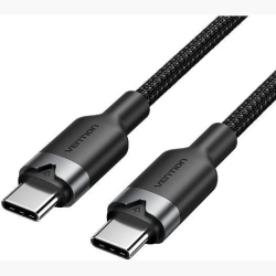 CABLE USB-C TO USB-C/2M BLACK TRDBH VENTION