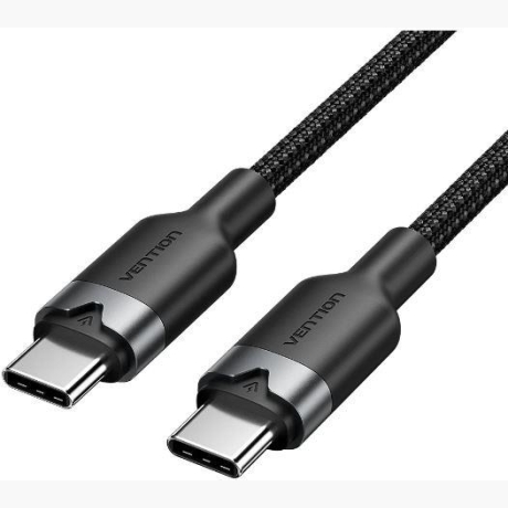 CABLE USB-C TO USB-C/2M BLACK TRDBH VENTION