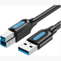CABLE USB3.0 MALE TO MALE/3M BLACK COOBI VENTION