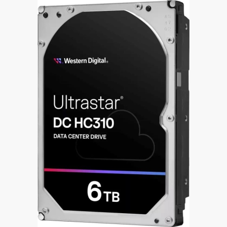 HDD|WESTERN DIGITAL ULTRASTAR|Ultrastar DC HC310|HUS726T6TALE6L4|6TB|SATA 3.0|256 MB|7200 rpm|3,5"|0B36039