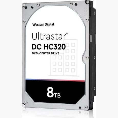 HDD|WESTERN DIGITAL ULTRASTAR|Ultrastar DC HC320|HUS728T8TAL5204|8TB|SAS|256 MB|7200 rpm|3,5"|0B36400