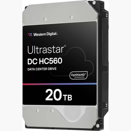 HDD|WESTERN DIGITAL ULTRASTAR|Ultrastar DC HC560|WUH722020BL5204|20TB|SAS|512 MB|7200 rpm|3,5"|0F38652