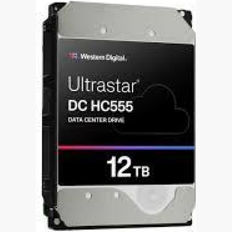 HDD|WESTERN DIGITAL ULTRASTAR|Ultrastar DC HC555|WUH722012CL5204 0B47741|12TB|SAS|512 MB|7200 rpm|0B47741