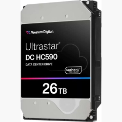 HDD|WESTERN DIGITAL ULTRASTAR|Ultrastar DC HC590|WUH722626ALE6L4 0F65672|26TB|SATA 3.0|512 MB|7200 rpm|3,5"|0F65672