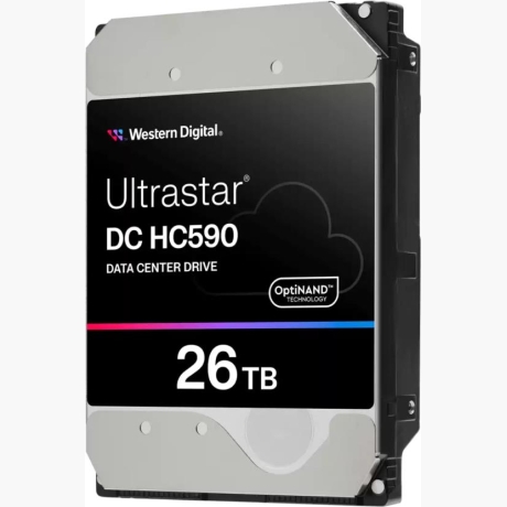 HDD|WESTERN DIGITAL ULTRASTAR|Ultrastar DC HC590|WUH722626ALE6L4 0F65672|26TB|SATA 3.0|512 MB|7200 rpm|3,5"|0F65672