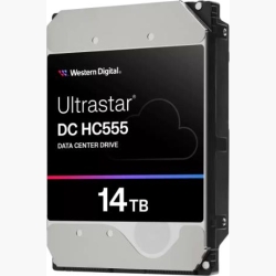 HDD|WESTERN DIGITAL ULTRASTAR|Ultrastar DC HC555|14TB|512 MB|7200 rpm|3,5"|0B48721