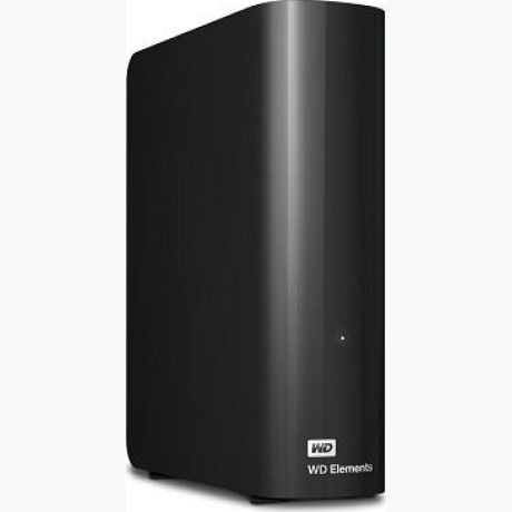External HDD|WESTERN DIGITAL|Elements Desktop|4TB|USB 3.0|Black|WDBWLG0040HBK-EESN