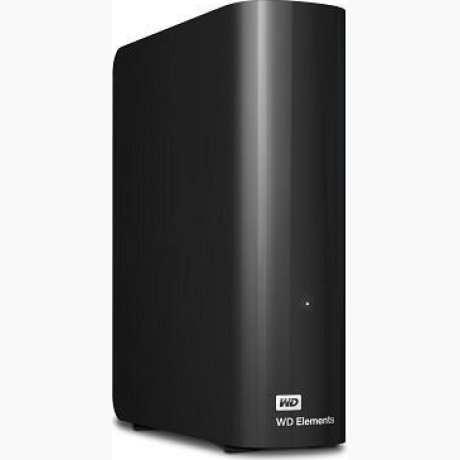 External HDD|WESTERN DIGITAL|Elements Desktop|6TB|USB 3.0|Drives 1|Black|WDBWLG0060HBK-EESN