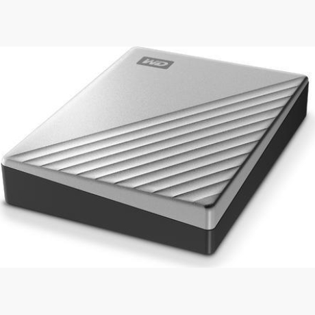 External HDD|WESTERN DIGITAL|My Passport Ultra|2TB|USB 3.0|USB-C|Colour Silver|WDBC3C0020BSL-WESN