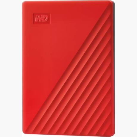 External HDD|WESTERN DIGITAL|My Passport|2TB|USB 2.0|USB 3.0|USB 3.2|Colour Red|WDBYVG0020BRD-WESN