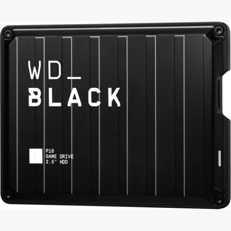 External HDD|WESTERN DIGITAL|P10 Game Drive|5TB|USB 3.2|Colour Black|WDBA3A0050BBK-WESN