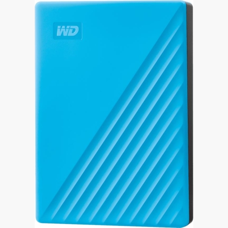External HDD|WESTERN DIGITAL|My Passport|4TB|USB 2.0|USB 3.0|USB 3.2|Colour Blue|WDBPKJ0040BBL-WESN