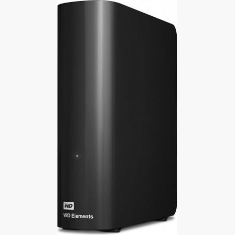 External HDD|WESTERN DIGITAL|Elements Desktop|12TB|USB 3.0|Drives 1|Black|WDBWLG0120HBK-EESN