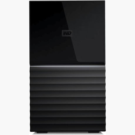 External HDD|WESTERN DIGITAL|My Book Duo|28TB|USB 3.0|USB 3.1|Drives 2|Black|WDBFBE0280JBK-EESN
