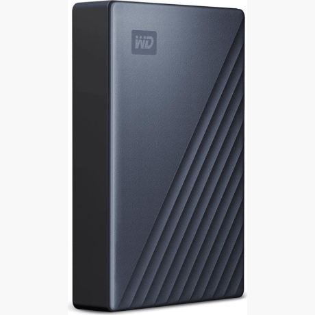 External HDD|WESTERN DIGITAL|My Passport Ultra|4TB|USB 3.0|Colour Blue|WDBFTM0040BBL-WESN