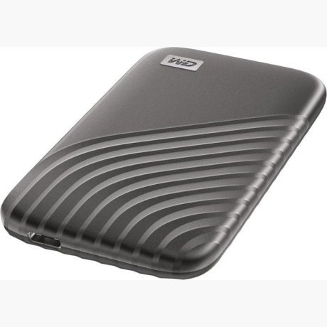 External SSD|WESTERN DIGITAL|My Passport|1TB|USB-C|Write speed 1000 MBytes/sec|Read speed 1050 MBytes/sec|WDBAGF0010BGY-WESN