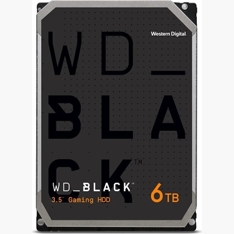 HDD|WESTERN DIGITAL|Black|6TB|SATA|128 MB|7200 rpm|3,5"|WD6004FZWX