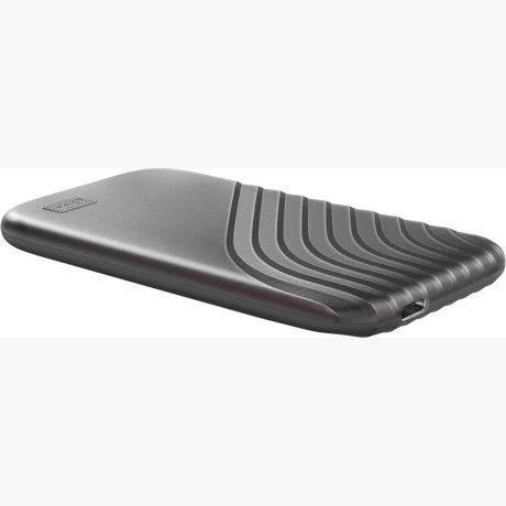 External SSD|WESTERN DIGITAL|My Passport|4GB|USB-C|USB 3.2|Write speed 1000 MBytes/sec|Read speed 1050 MBytes/sec|WDBAGF0040BGY-WESN