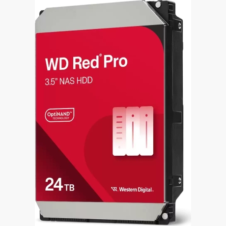 HDD|WESTERN DIGITAL|Red Pro|24TB|512 MB|7200 rpm|3,5"|WD240KFGX