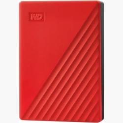 External HDD|WESTERN DIGITAL|My Passport|6TB|USB 2.0|USB 3.2|Colour Red|WDBR9S0060BRD-WESN